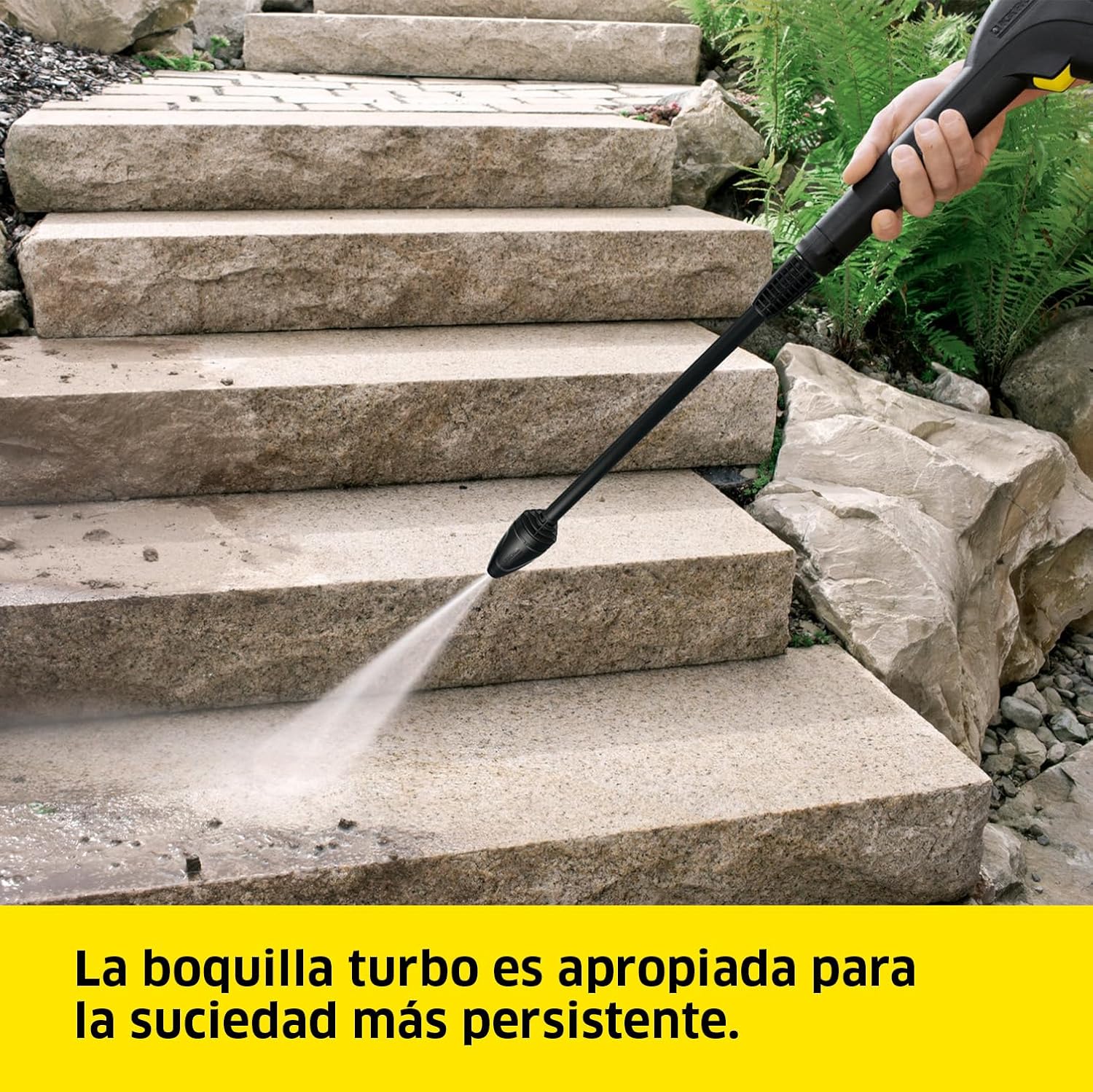 jardinite - K 3 - 25 m²/h, 120 bars, débit 380 l/h - pistolet & accessoires