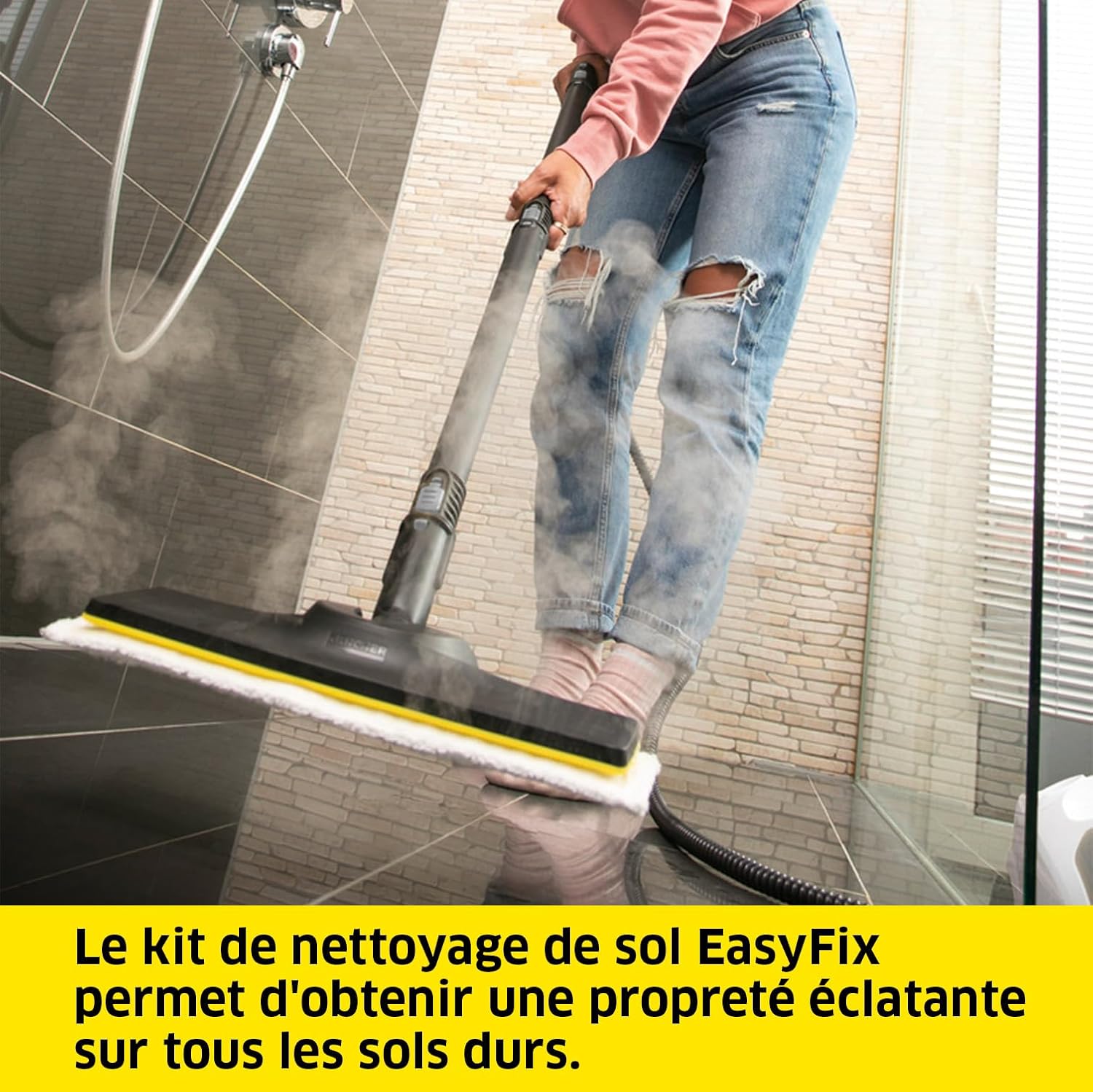 jardinite - SC 5 EasyFix Iron Plug - 0,5+1,5 L - Vapeur 4,2 bar, 150 m²