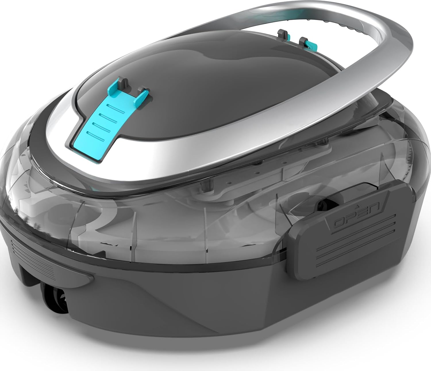 Robot piscine S2 - 90min autonomie, filtration double, sans fil, 80m²