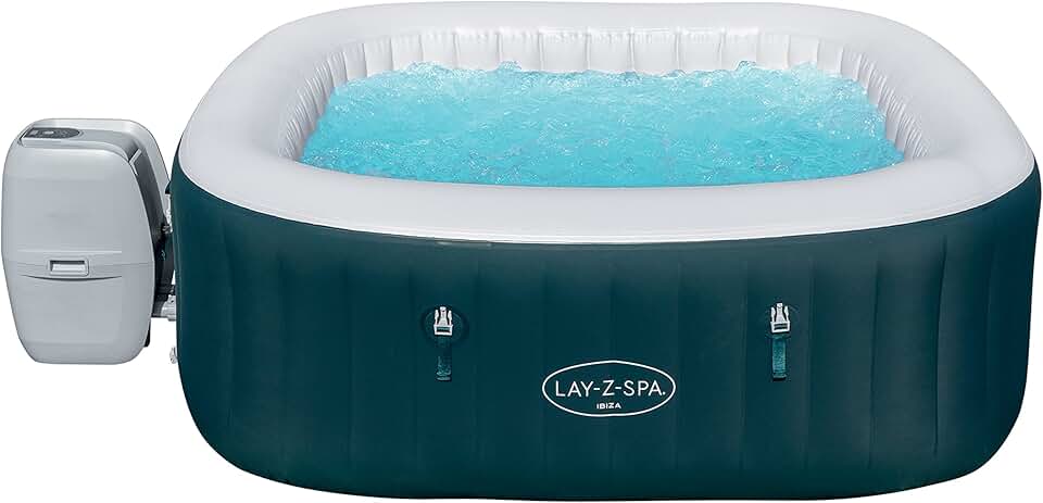 jardinite - Lay-Z Ibiza AirJet - 180x66cm - spa gonflable 6 places - 60015