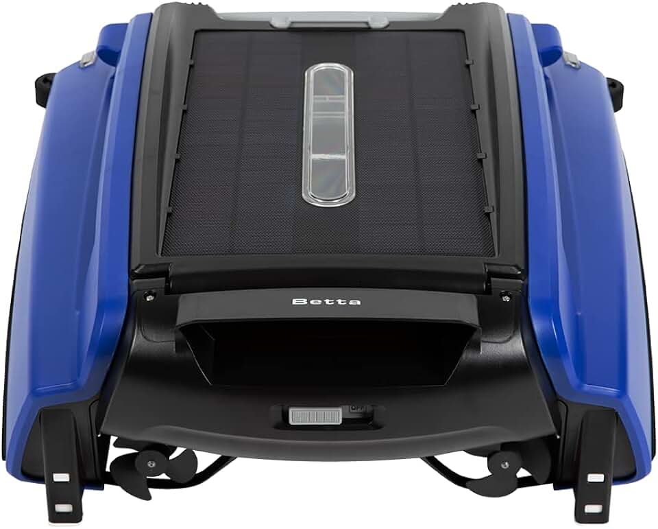 jardinite - SE Robot Nettoyeur Piscine - autonomie 30h, solaire, 24/7, moteurs sel/chlore