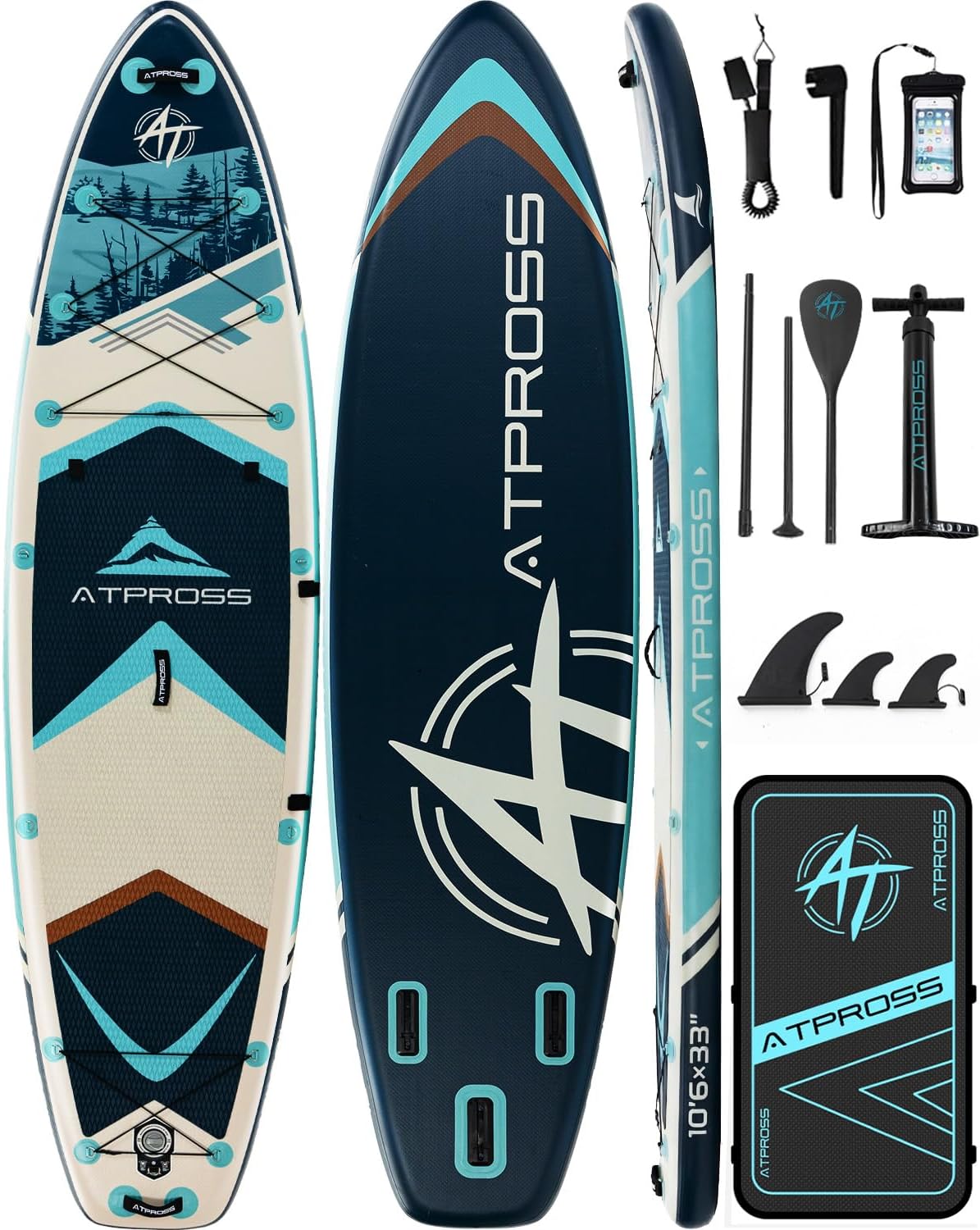 Stand Up Paddle gonflable adulte, 320x84cm, 2 places, 200kg, kayak avec siège