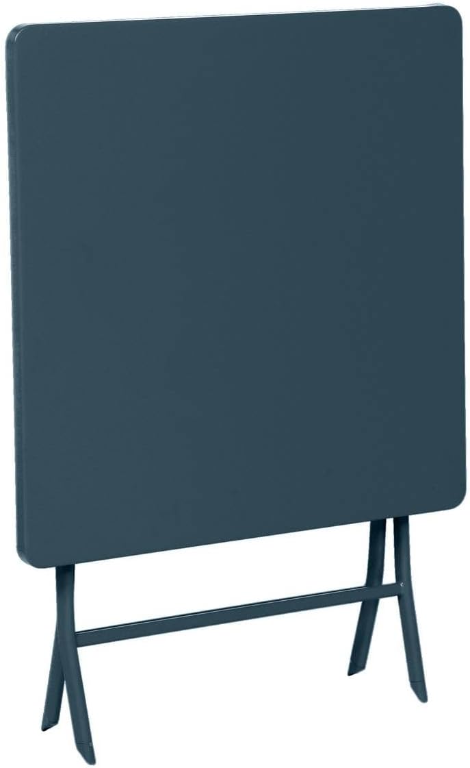 jardinite - Greensboro - table pliante 2 places acier époxy 70x70