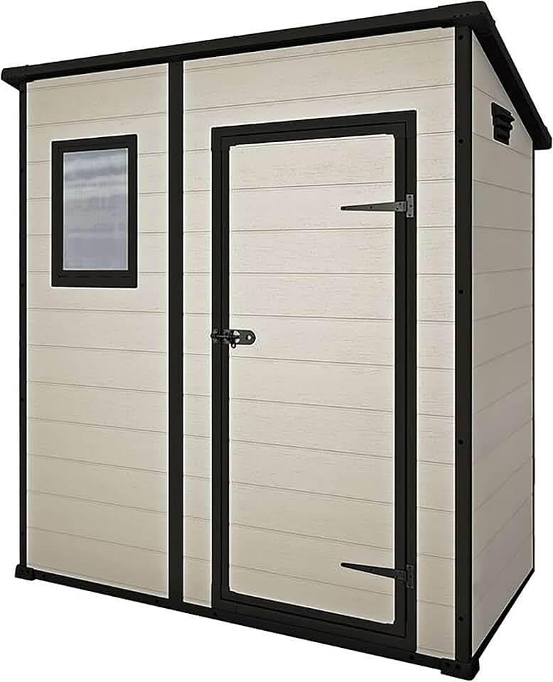 jardinite - Manor jardinite 64 - 1,8m² - abri de jardin beige robuste