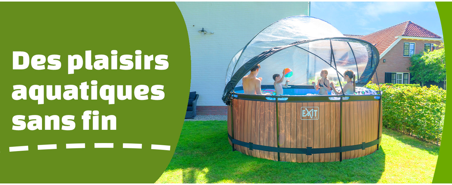 jardinite piscine jardin auvent rond universel
