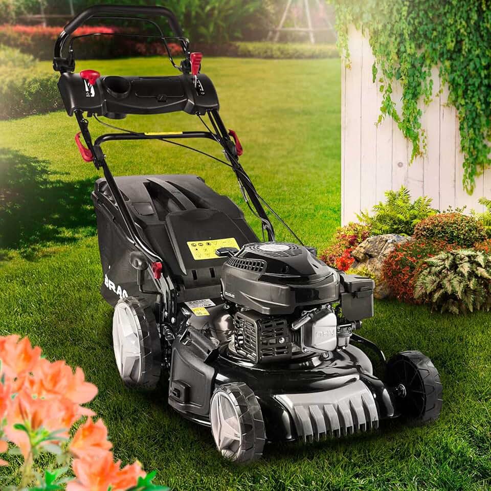 jardinite - tondeuse série Speed - 46cm - 3,5kW, mulching, 4en1, moteur 170cc