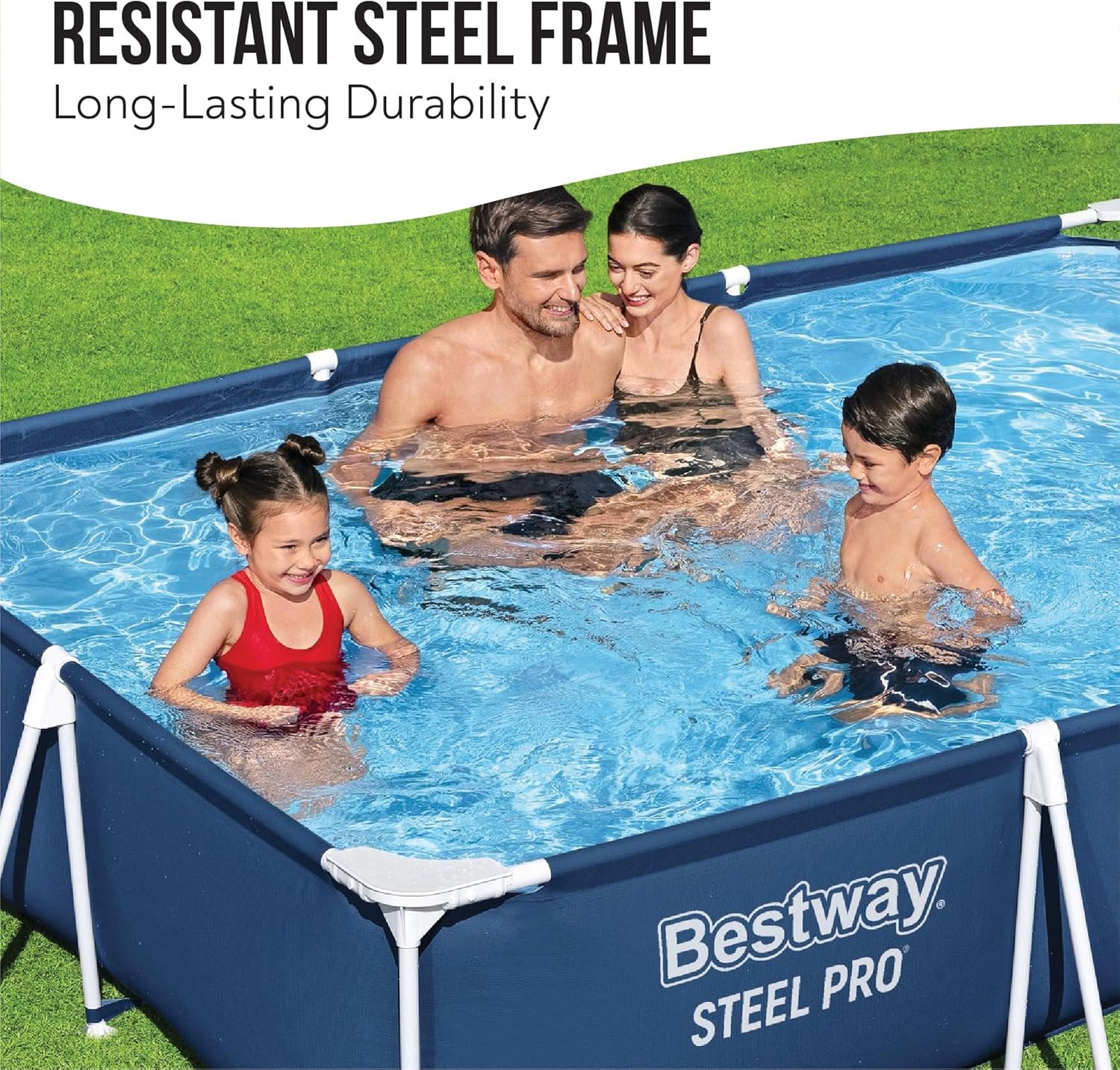 9'10" x 6'7" x 26"/3.00m x 2.01m x 66cm Pool
