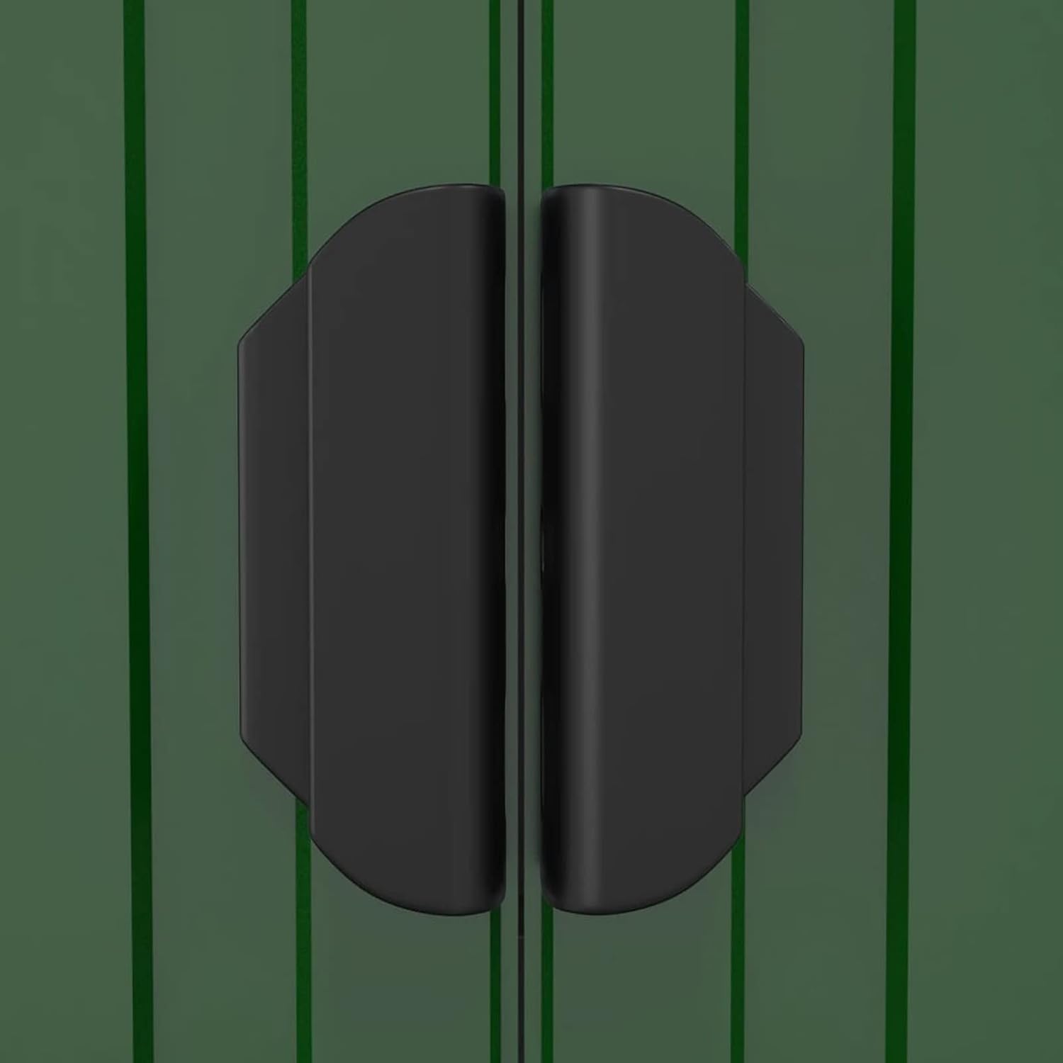 Abri de jardin extérieur en acier galvanisé vert 192 x 1021 x 223 cm