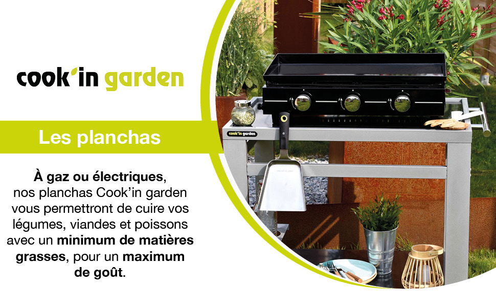 Cook’in garden - Plancha