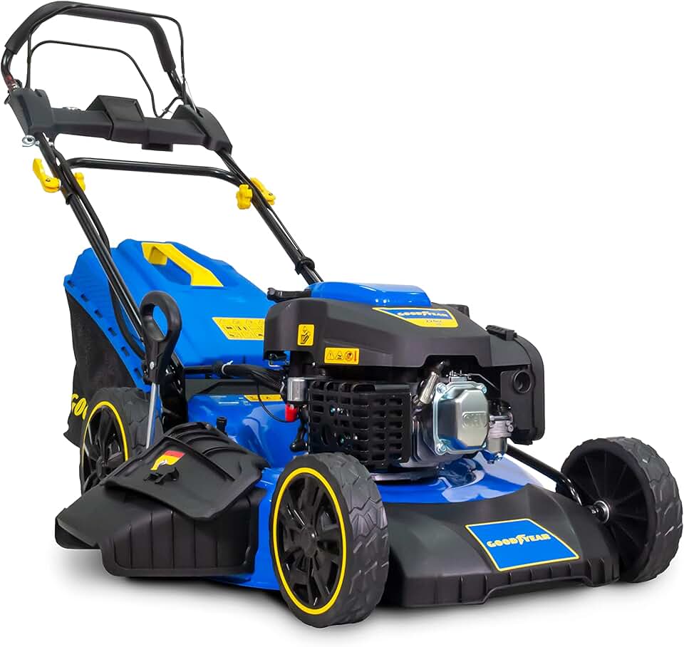jardinite - Tondeuse autotractée 224 cm³, 7.5 CV, 4en1, 2000m²