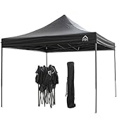 AllSeasonsGazebos Tout Nouveau pavillon ouvrant instantané Ultra-résistant, entièrement imperméab...