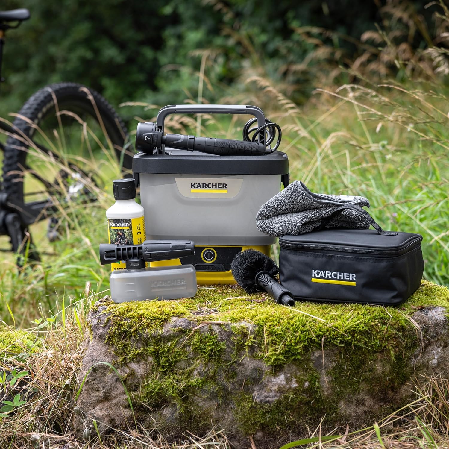 jardinite - OC 4 kit vélo - 3,1 kg - 8L, 2L/min, batterie Li-ion