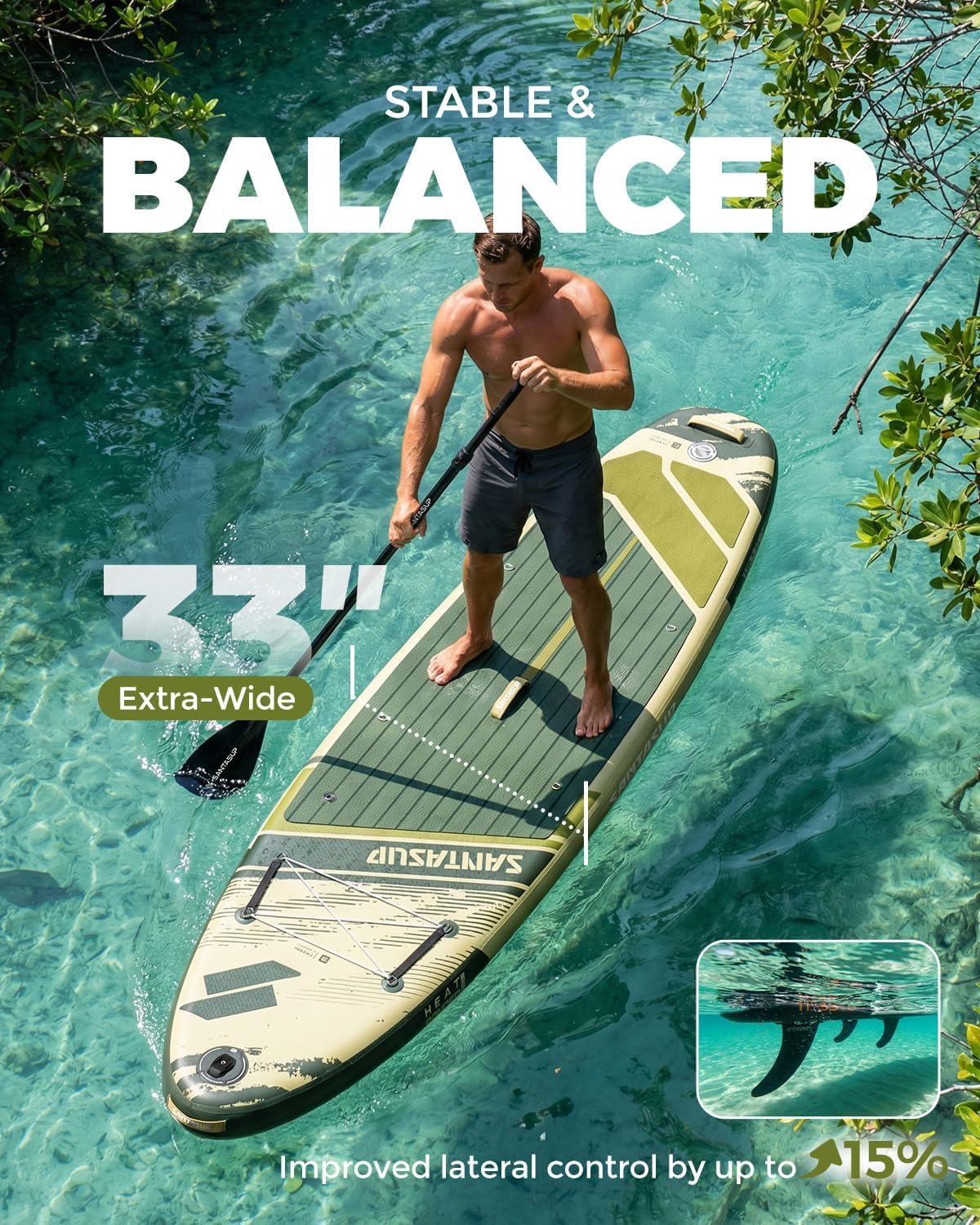 Stand Up Paddle Gonflable - 10'6