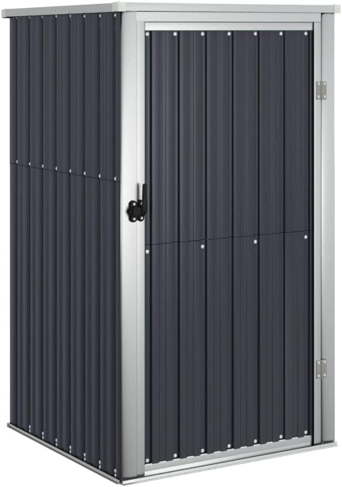 Abri à Outils de Jardin Anthracite 88x89x161 cm Acier galvanisé, Maison & Jardin, Pelouses & Jardins, Vie en extérieur, Structures extérieures, Cabanes & abris de Jardin, Anthracite, (Poids 20.45KG)