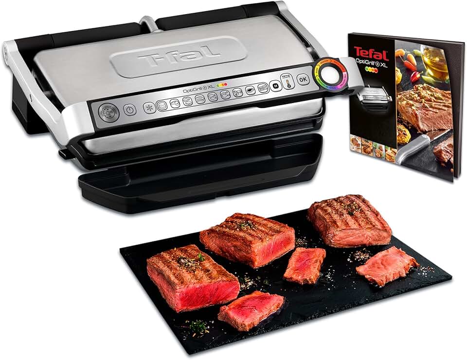 jardinite - Optigrill+ XL série - XL pour 8 personnes, grill intelligent - GC722D16
