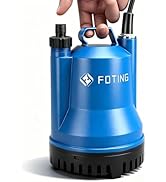 jardinite Pompe submersible 200 W jusqu'à 4000 l/h, hauteur de refoulement max. 5 m, profondeur d'immersion max 7 m, protection thermique ...