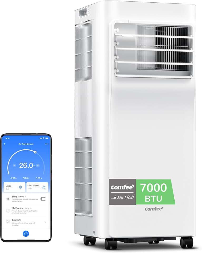 jardinite' - Breezy Cool 2.0 - compact - 7000 BTU, contrôle APP, Alexa