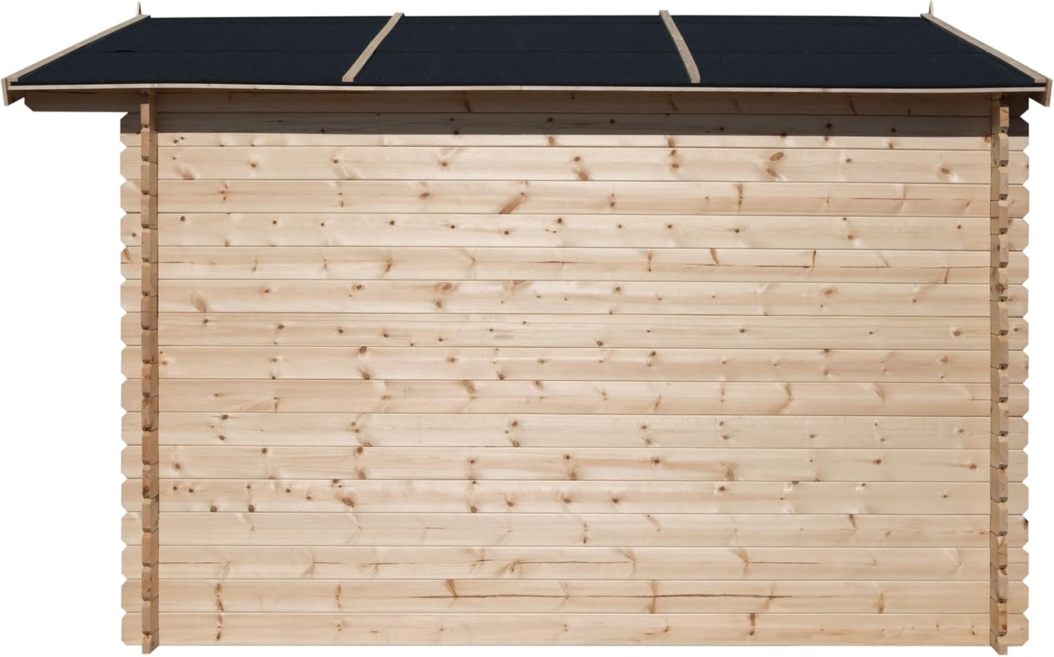 Abri de jardin bois - 7,5m² - structure solide, rangement pratique - INT018