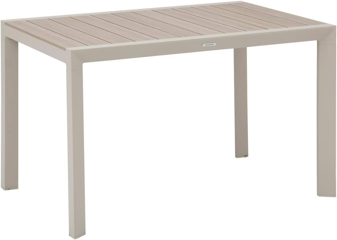jardinite - Evasion 4 places - aluminium effet bois lin et argile
