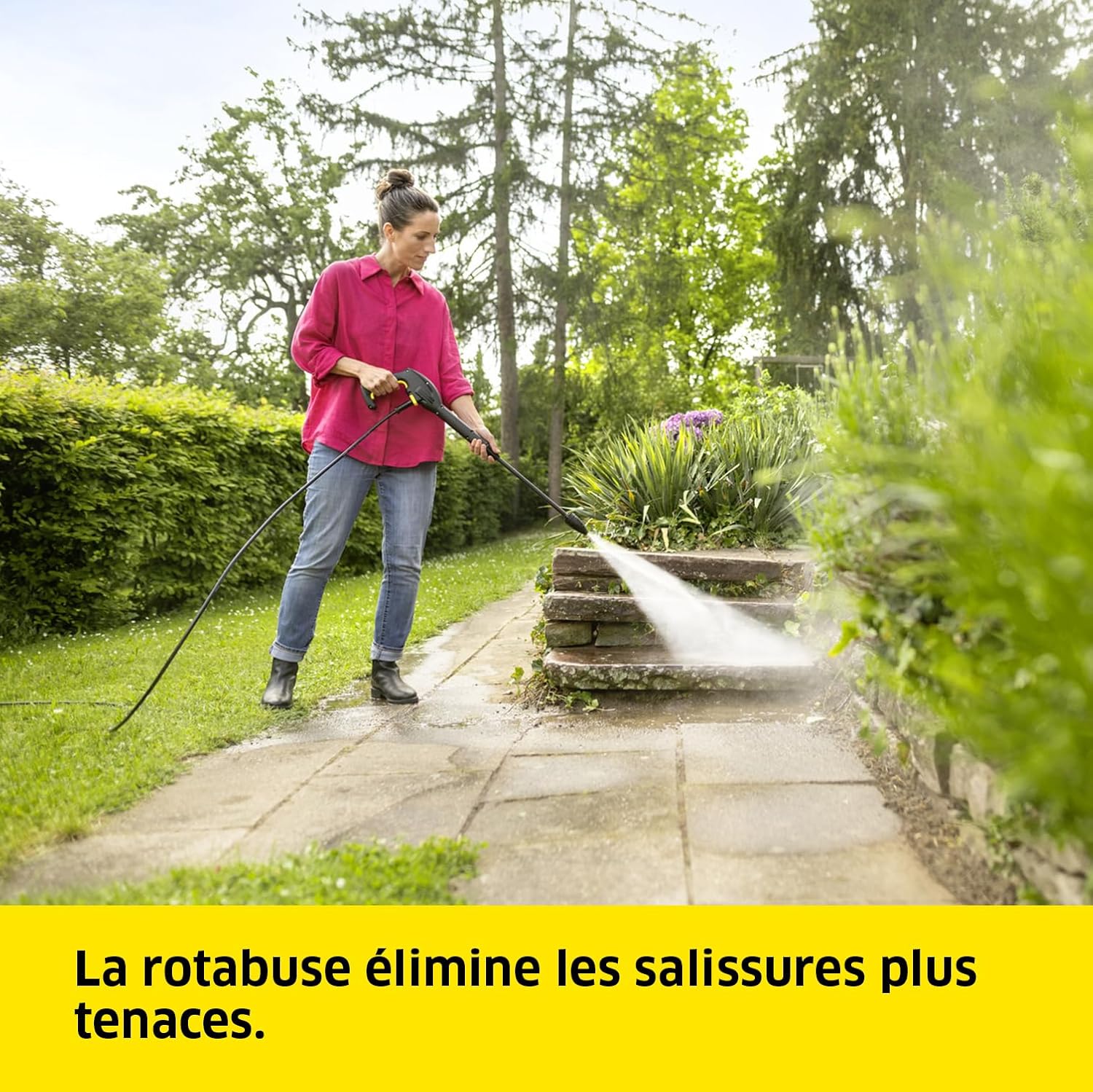 jardinite - K 3 Horizontal Plus - 3,6kg - 120 bar, 380l/h, filtre, pistolet