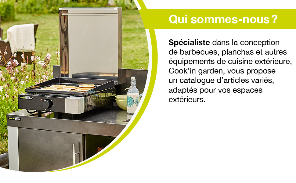 Cook’in garden - Plancha
