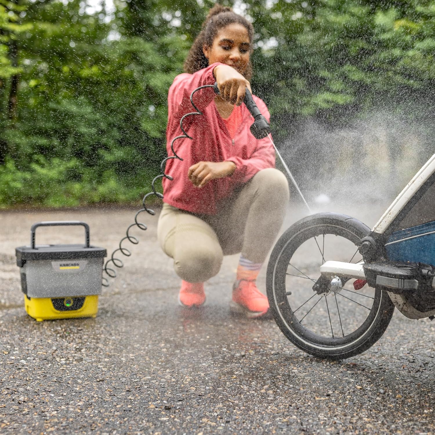 jardinite - OC 4 kit vélo - 3,1 kg - 8L, 2L/min, batterie Li-ion