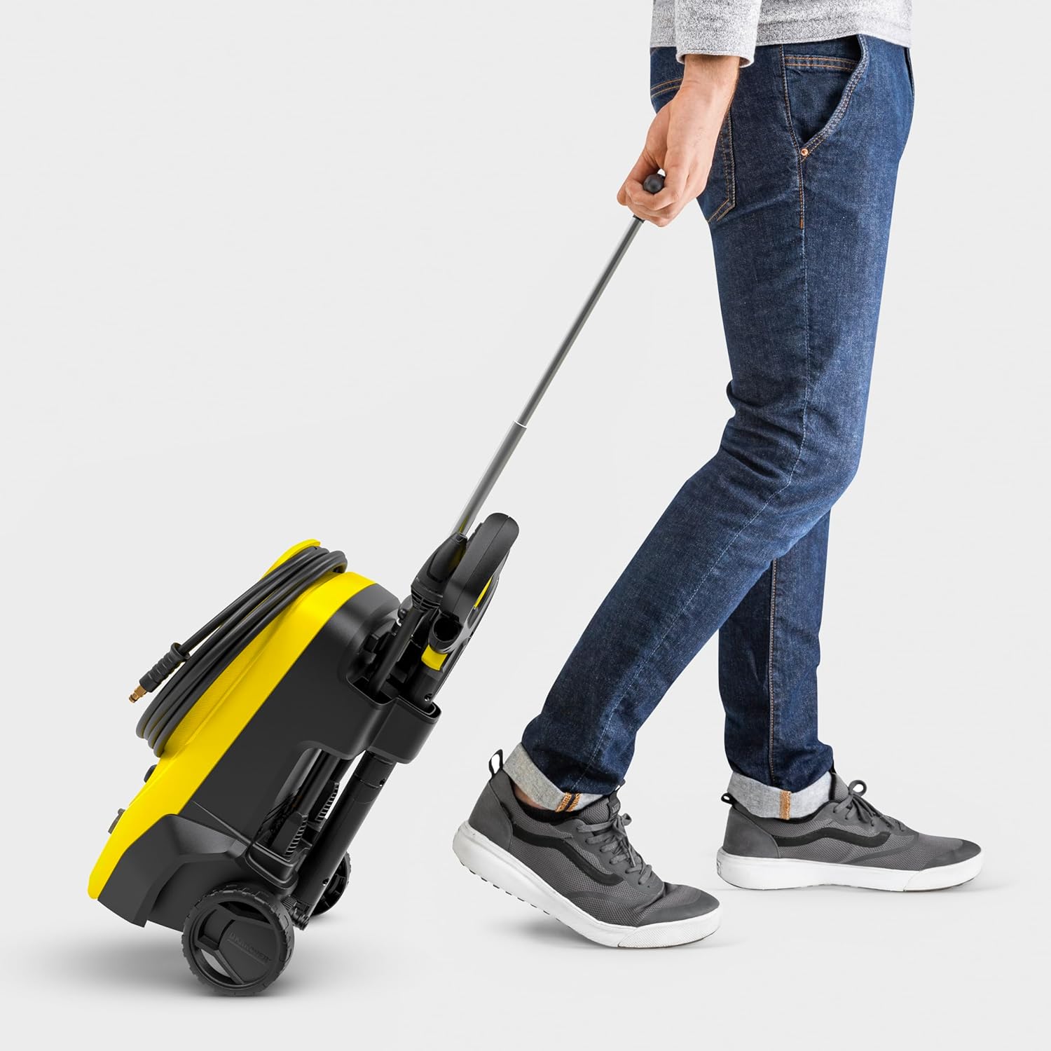 jardinite Nettoyeur Haute Pression K 5 Classic Home, Pression : max. 145 bar, Débit : 500 l/h, Surface : 40 m²/h, Filtre à Eau, Poids : 5,6 kg, Pistolet Haute Pression, Rotabuse, Lance, Kit Home