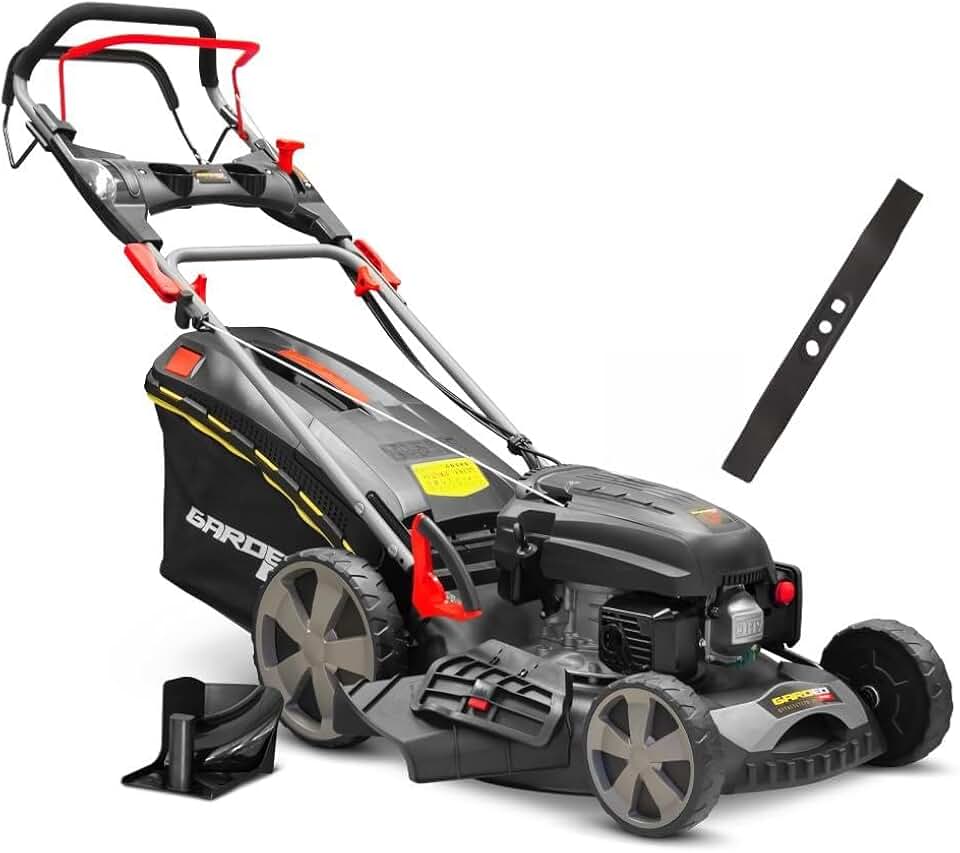 Tondeuse Thermique autotractée 170.1cc - 50.8cm livrée avec 2 Lames + Mulching