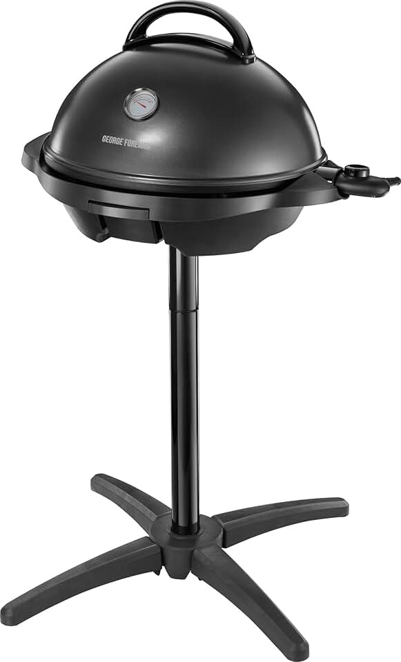 jardinite - Barbecue 2 en 1 - 44,5cm - Électrique, grill avec bac à graisse, 2400W, 22460-56