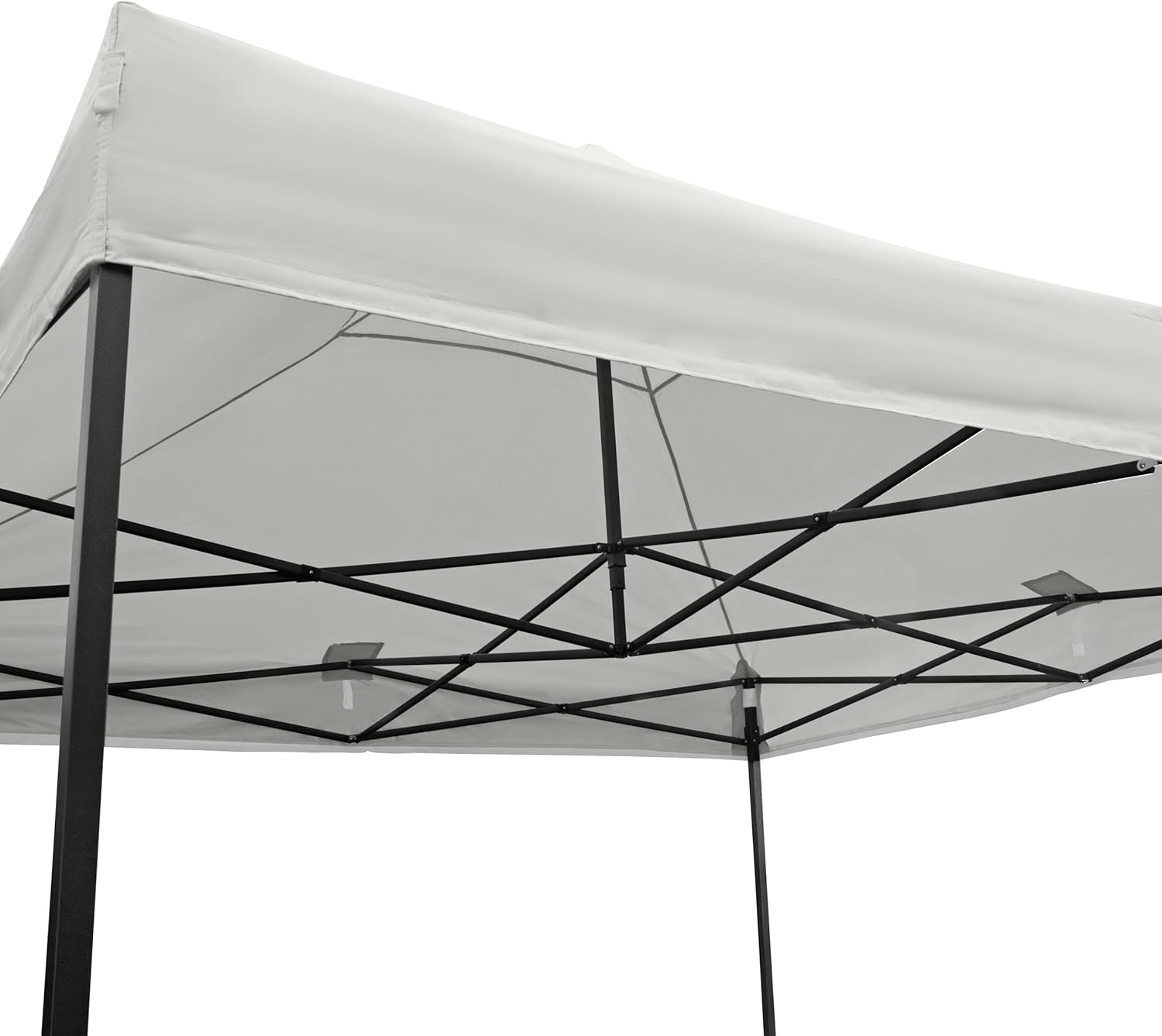 jardinite - Pop-up tonnelle série 3x3m - blanche, 100% imperméable