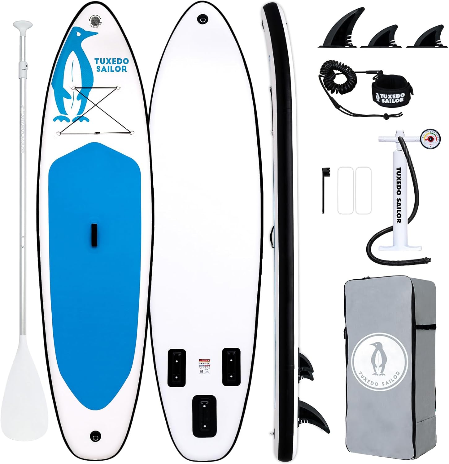 jardinite Paddle Gonflable Adulte, Planche de Stand Up Paddle Gonflable Sup Paddle Board Gonflable Planche à Pagaie Gonflable avec Accessoires Complets
