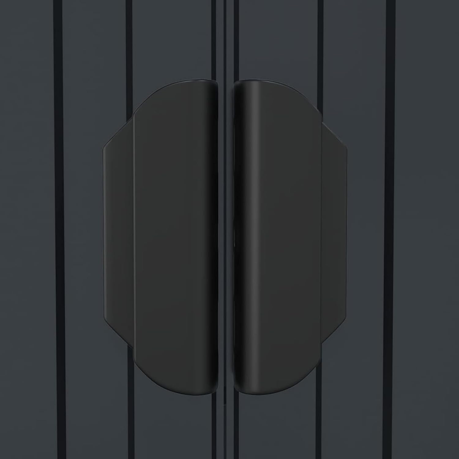 Abri de jardin extérieur acier galvanisé 192x108x223cm, anthracite