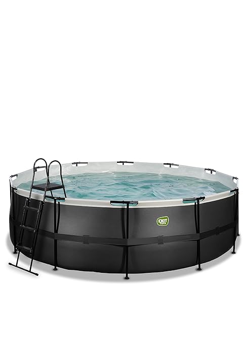 jardinite Piscine Black Leather Ronde 