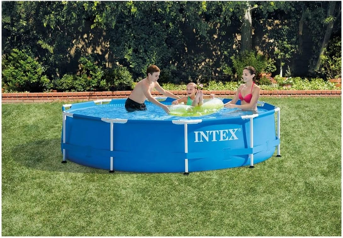 Piscine - Cadre métallique - 10ft x 30in - Kit complet, facile à monter