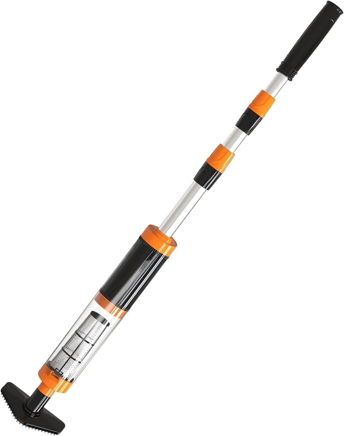 Aspirateur de piscine sans fil - rechargeable - 90 min autonomie - orange