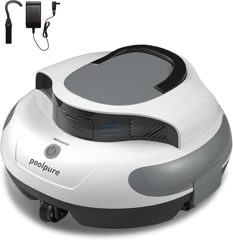 jardinite - Robot piscine sans fil, 100min, 5000mAh, 90m², 2026