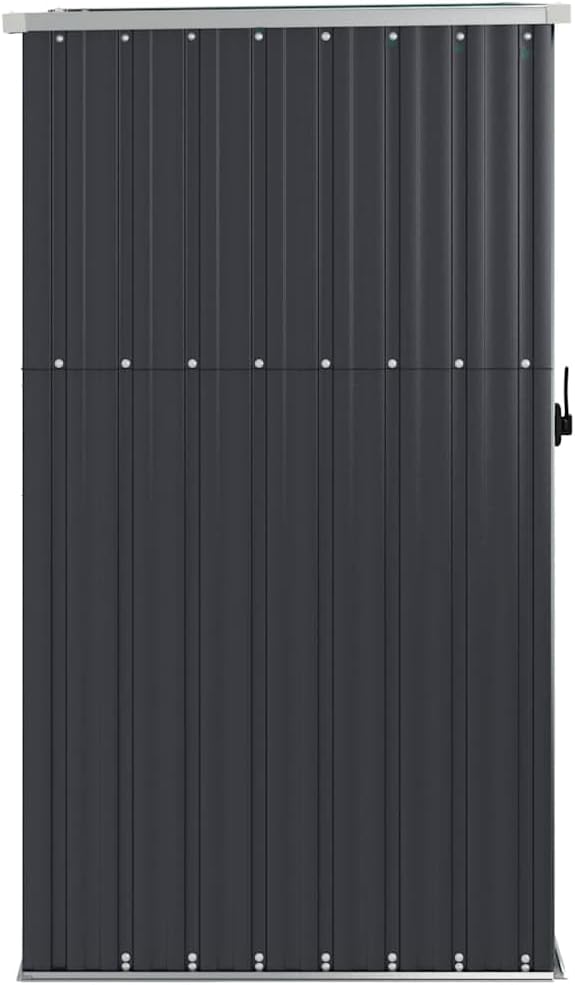 Abri à Outils de Jardin Anthracite 88x89x161 cm Acier galvanisé, Maison & Jardin, Pelouses & Jardins, Vie en extérieur, Structures extérieures, Cabanes & abris de Jardin, Anthracite, (Poids 20.45KG)