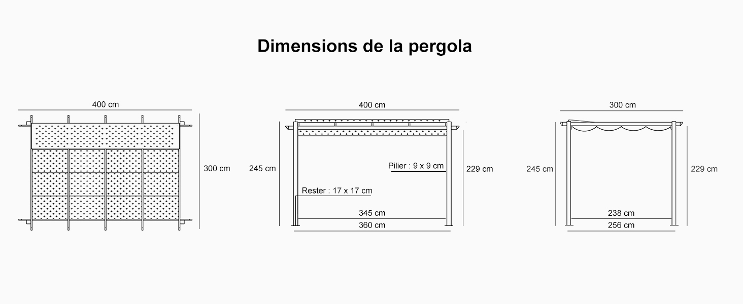 Pergola Aluminium