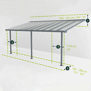adjustable dimensions jardinite jardinite pergola