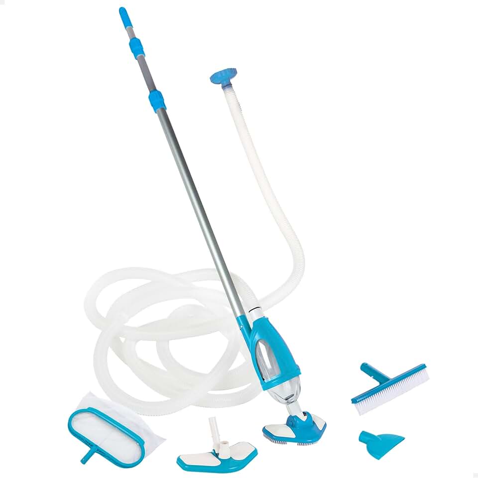 jardinite - kit d'entretien Vac+ - 29.8x12.4x113 cm - bleu, nettoyage efficace