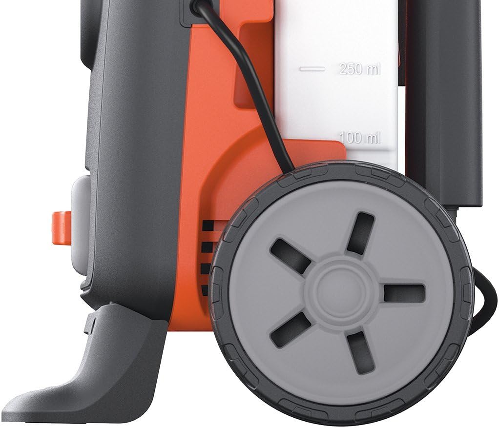 jardinite Nettoyeur Haute Pression BXPW1600PE avec Patio Cleaner et Brosse Fixe (1600 W, 125 Bar, 420 l/h)