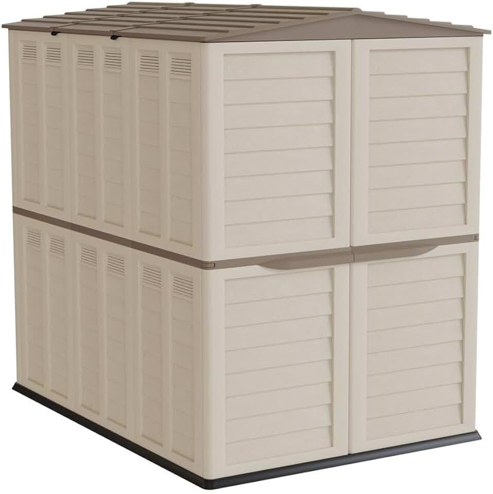jardinite - Abri de Jardin XL 3,14m², double paroi, anti-UV, 5500L