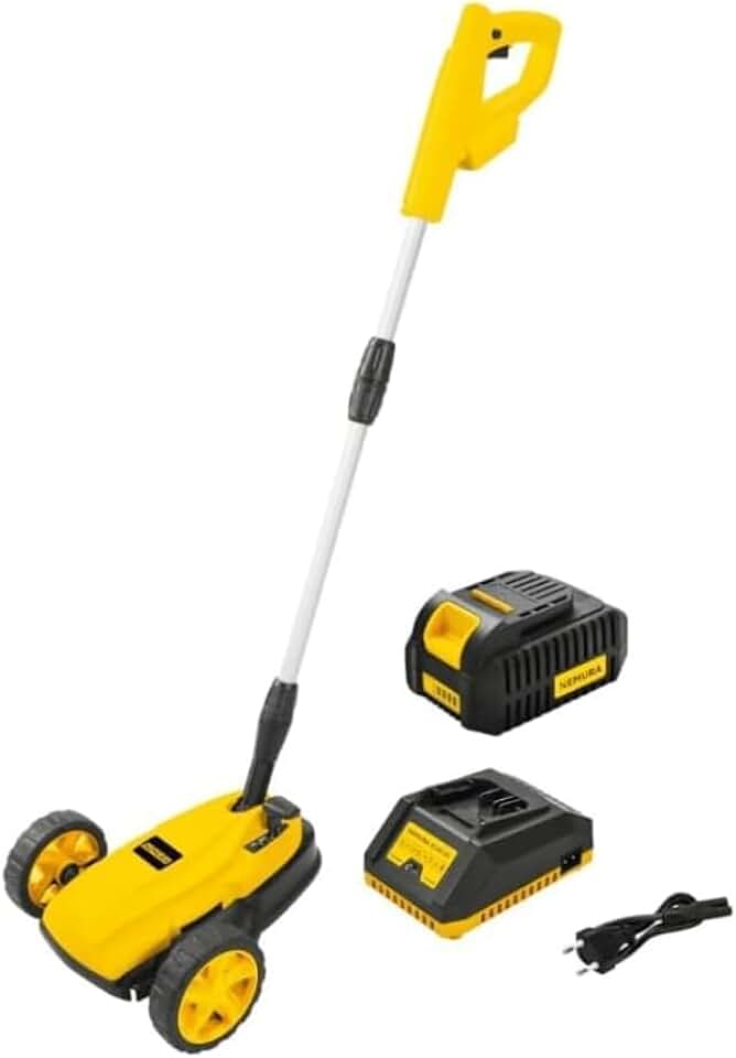 jardinite - Mini Tondeuse 40V - 22cm coupe - Batterie 2Ah, chargeur rapide