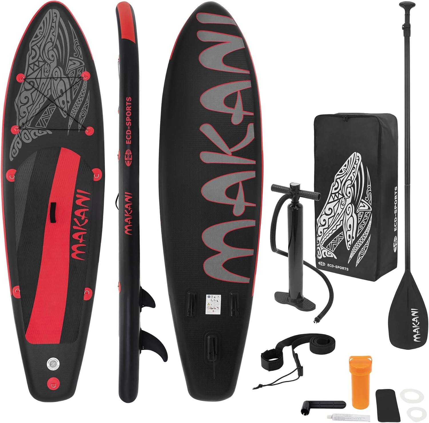 jardinite - Stand Up Paddle Board - 305/308/320/380 cm - PVC, 120/150 kg, 10/15 cm d'épaisseur