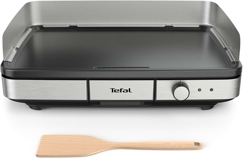 jardinite - Maxi Plancha Inox - XXL 10/12 pers. - thermostat réglable - CB690D12