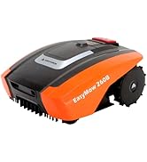 jardinite Robot Tondeuse Easymow 260B pour Jardins jusqu'à 260m². Noir/Orange
