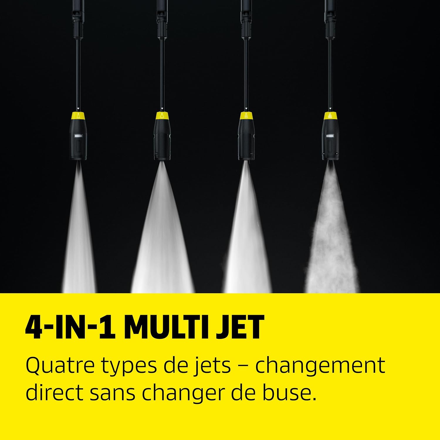 jardinite - K 5 Comfort Premium - 145 bar, 500 l/h, 40m²/h, tuyau flexible