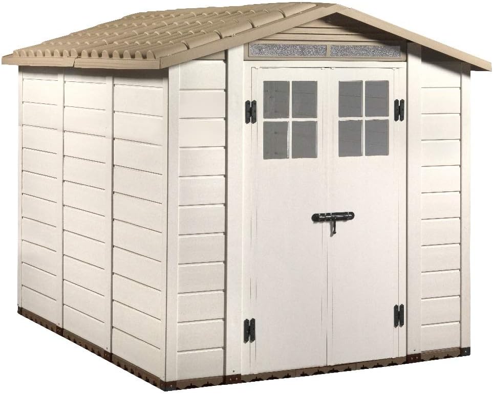 Abri De Jardin 6.03m² Beige 