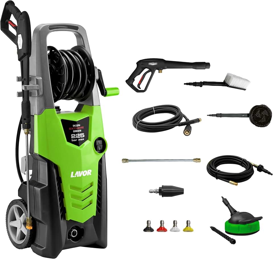 jardinite - IKON 225 Extreme - moteur 2300W, 225 bar, 300l/h, mousse ajustable