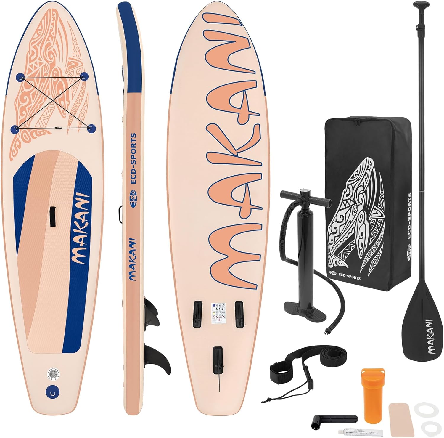 jardinite Stand Up Surf Paddle Board Gonflable 305/308/320/380 cm | PVC | jusqu'à 120/150 kg | Épaisseur 10/15 cm | Planche de Surf Pagaie Sac de Transport Pompe à Air | Diverses Couleurs Modèles